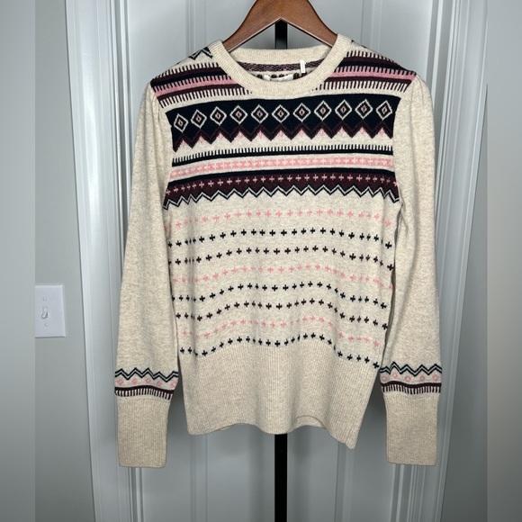 Barbour Birch Knit Sweater, 6, Oatmeal, NWT - Picture 4 of 13